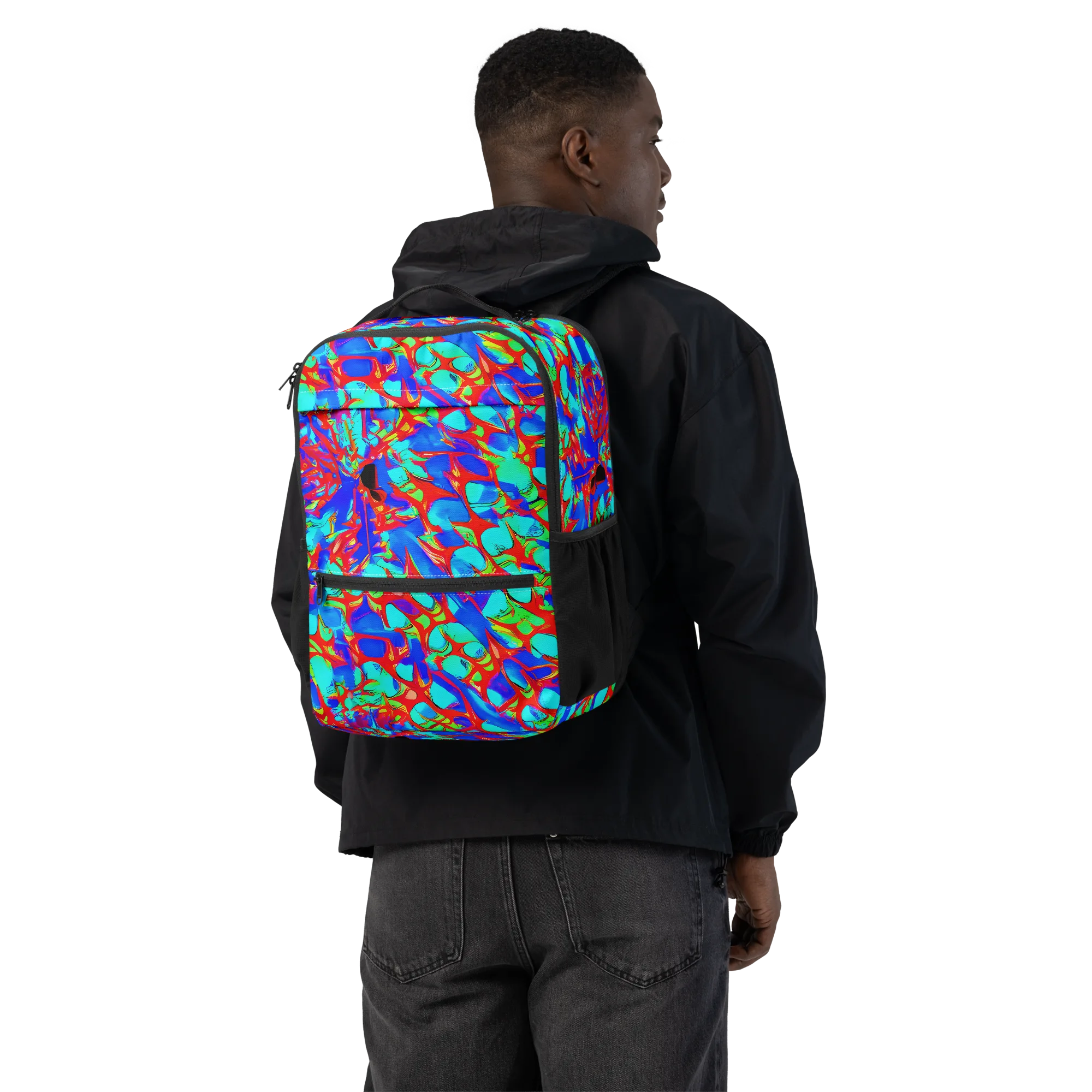 Sonic Prism on Utility Backpack — Back