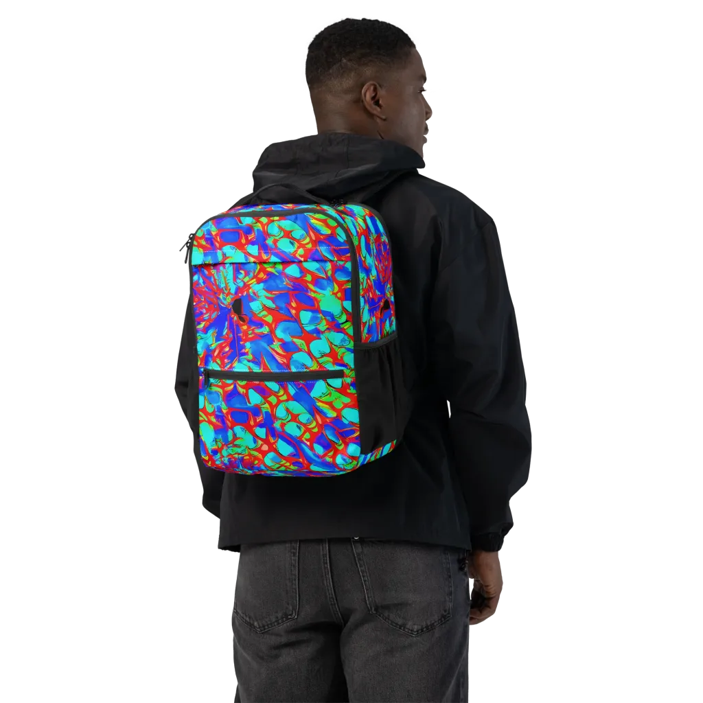 Sonic Prism on Utility Backpack — Back