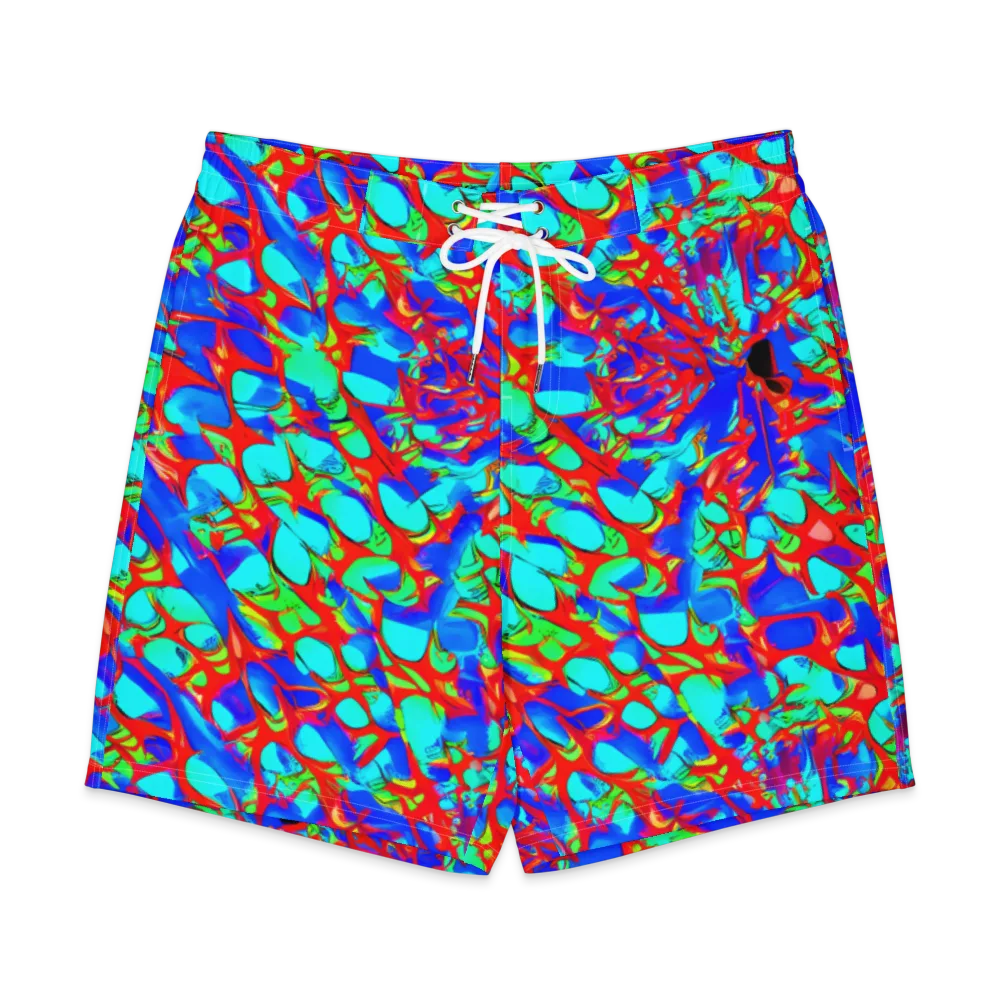 Sonic Prism on Men's Board Shorts — Front