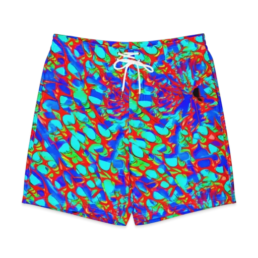 Sonic Prism on a Men's Board Shorts