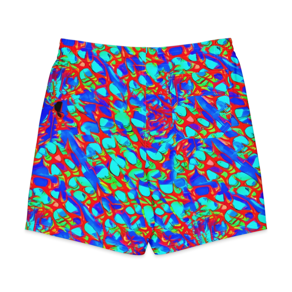 Sonic Prism on Men's Board Shorts — Back