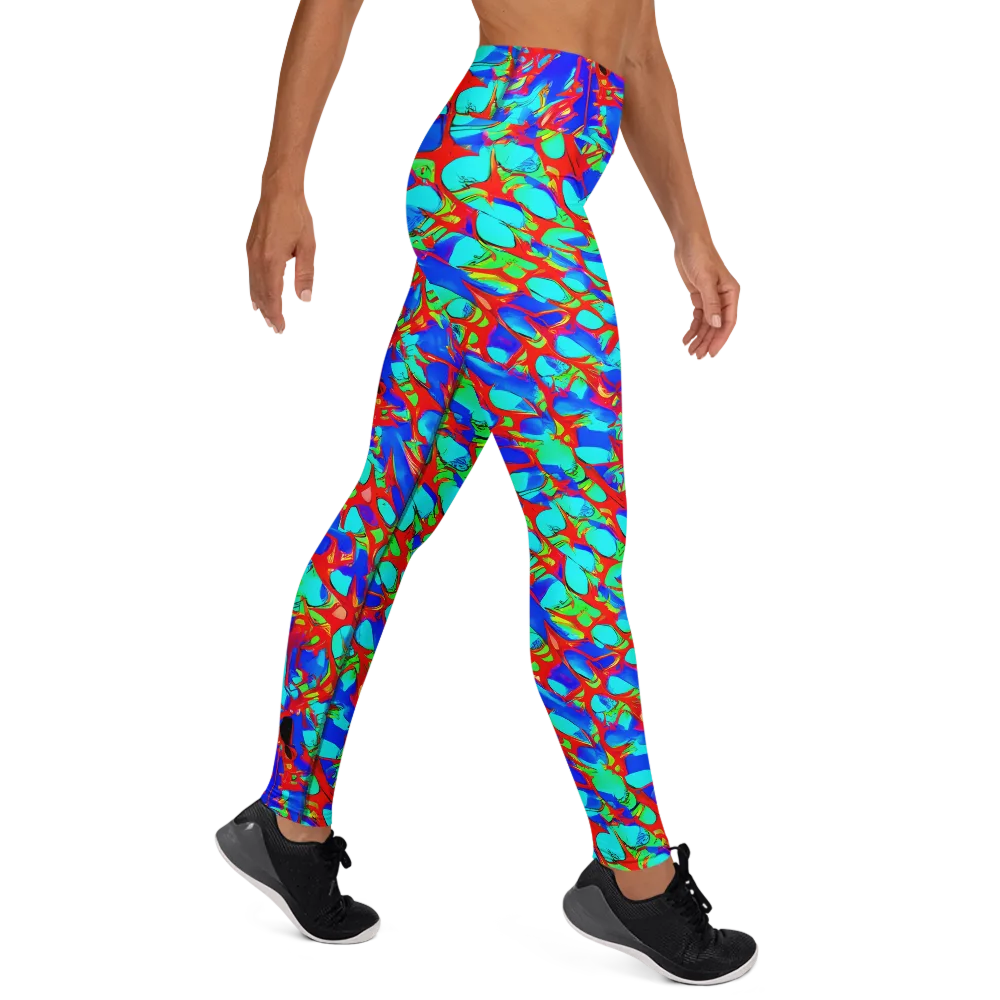Sonic Prism on Yoga Leggings — Right