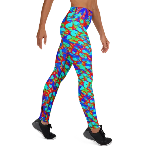 Sonic Prism on a Yoga Leggings
