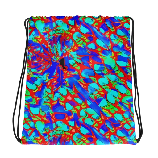 Sonic Prism on a Drawstring Bag