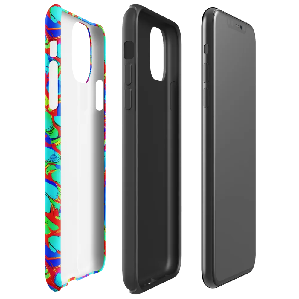 Sonic Prism on Tough Case for iPhone® — Right