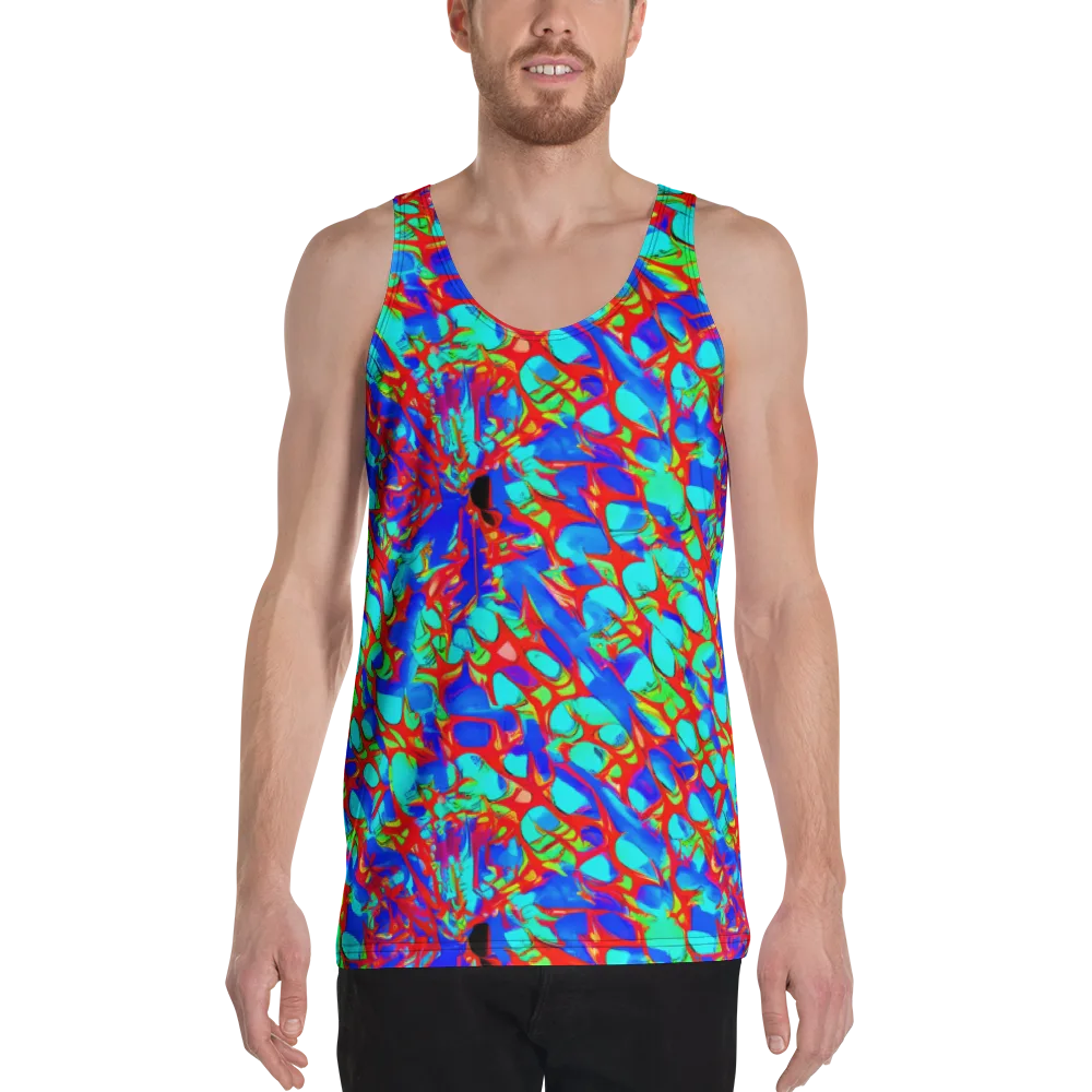 Sonic Prism on Men's Tank Top — Front