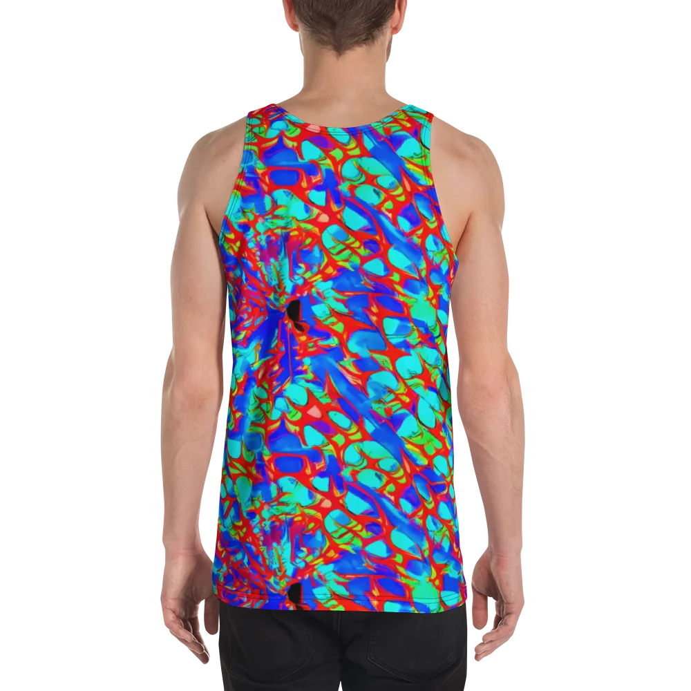 Sonic Prism on Men's Tank Top — Back