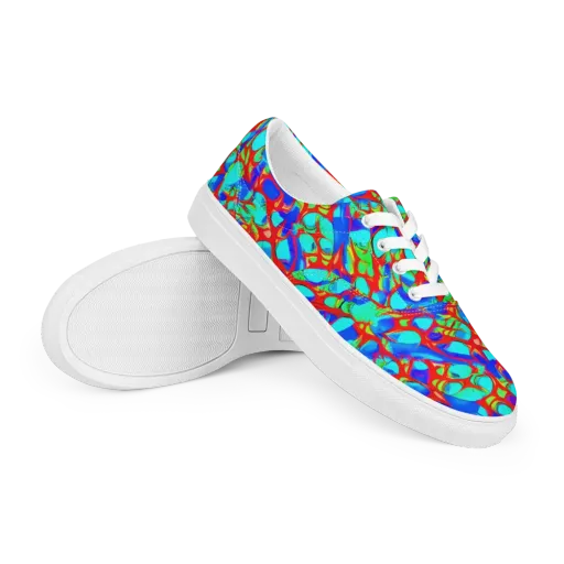 Sonic Prism on a Men's Lace-Up Canvas Shoes