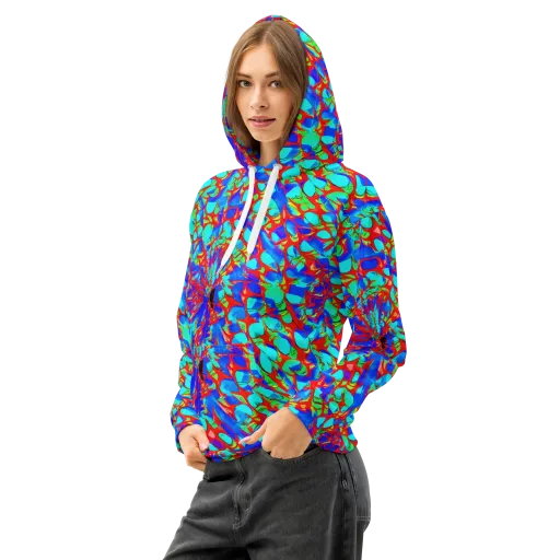 Sonic Prism on a Cotton Hoodie