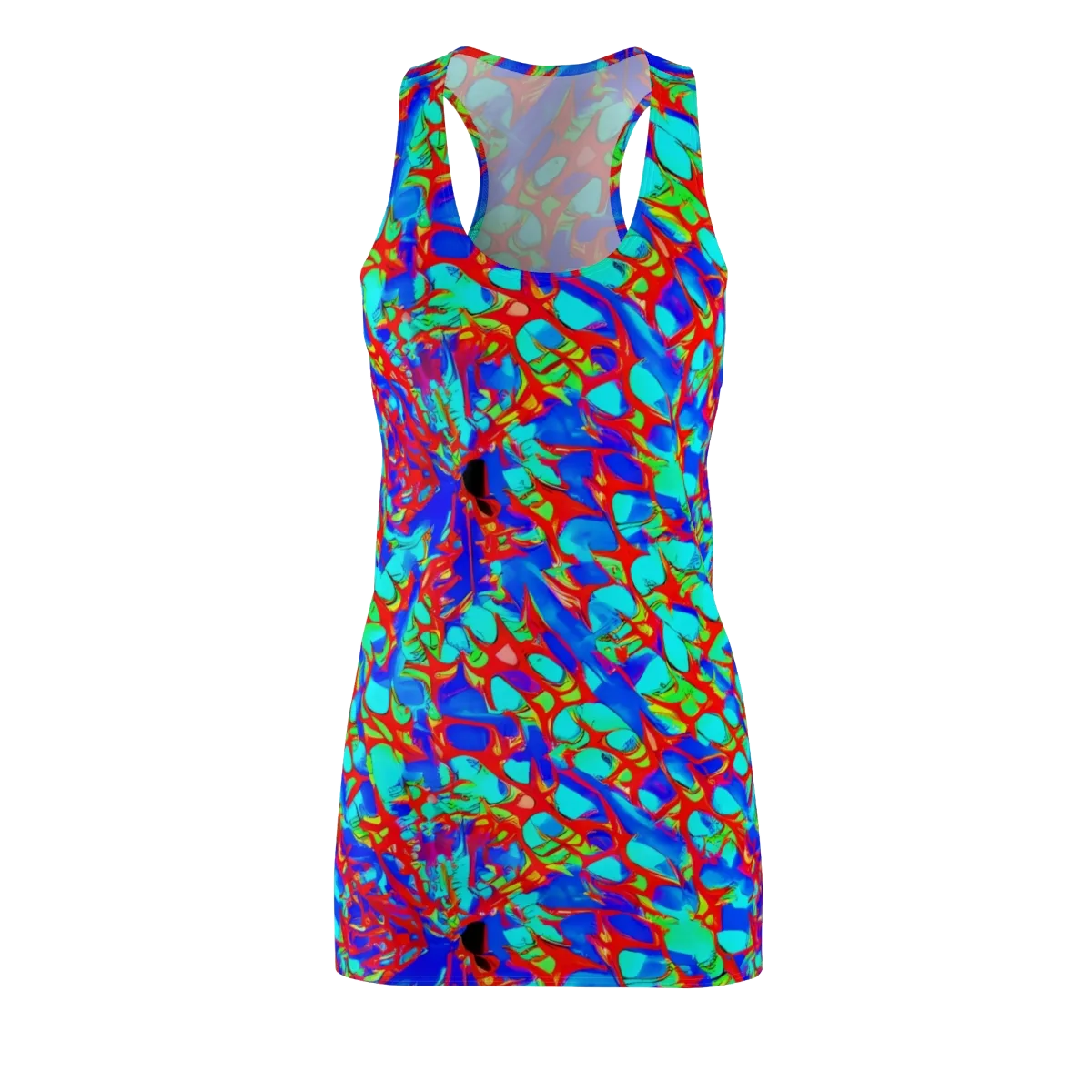 Sonic Prism on Racerback Dress — Front