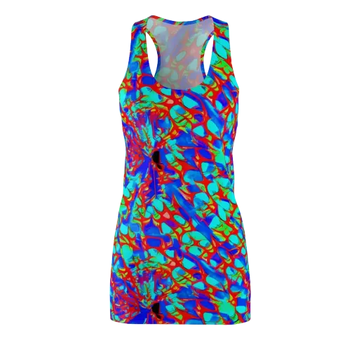 Sonic Prism on a Racerback Dress
