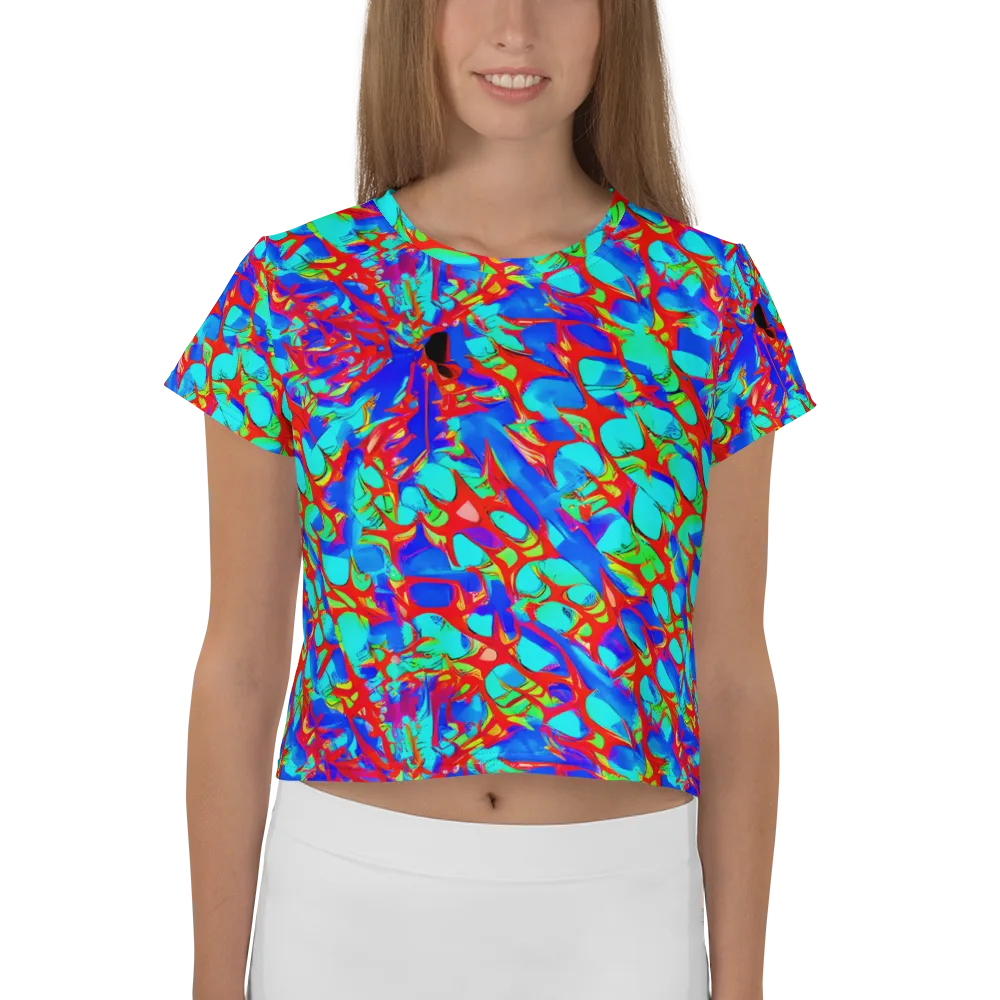 Sonic Prism on Crop Tee — Front