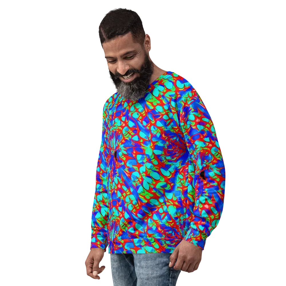 Sonic Prism on Sweatshirt — Left Front