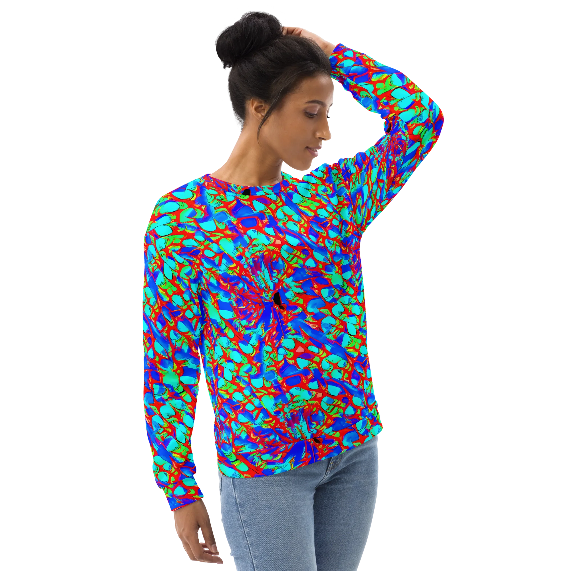 Sonic Prism on Sweatshirt — Right Front