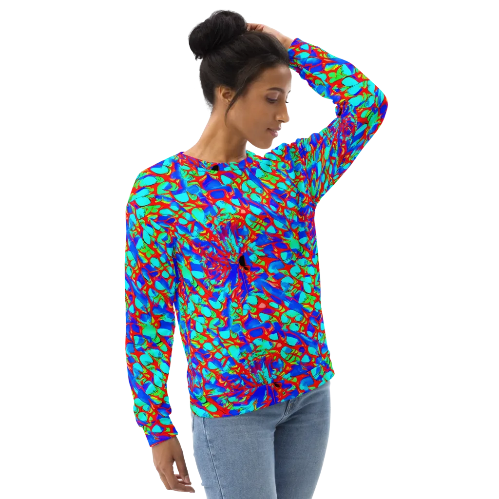Sonic Prism on Sweatshirt — Right Front