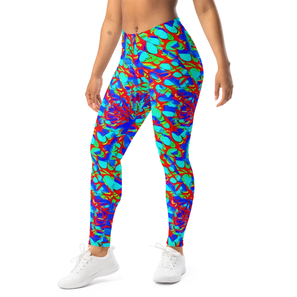Sonic Prism on Leggings — Left Front