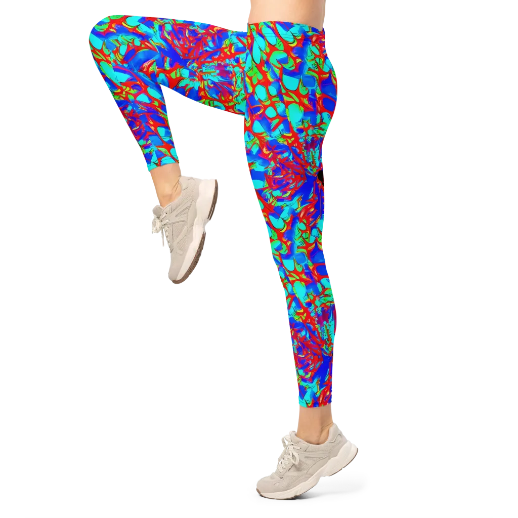 Sonic Prism on Leggings — Left