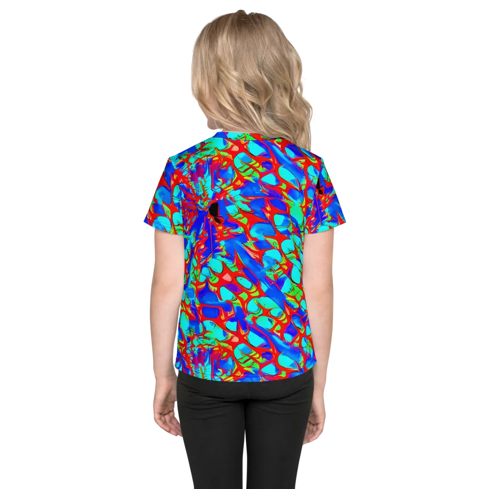 Sonic Prism on Kids Crew Neck T-Shirt — Back