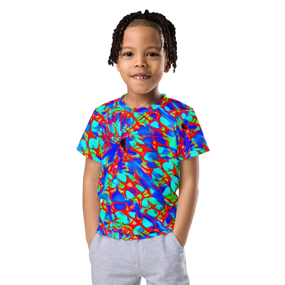 Sonic Prism on Kids Crew Neck T-Shirt — Front