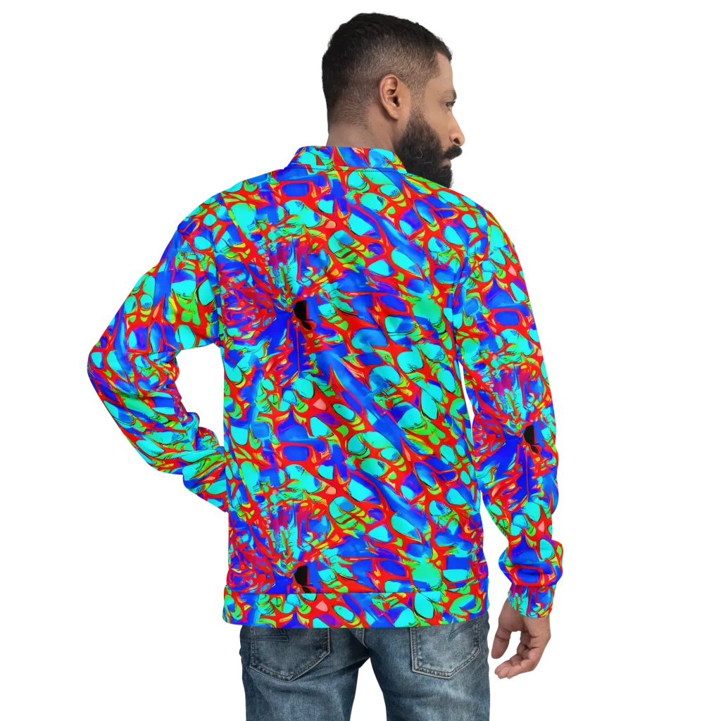 Sonic Prism on Bomber Jacket — Back