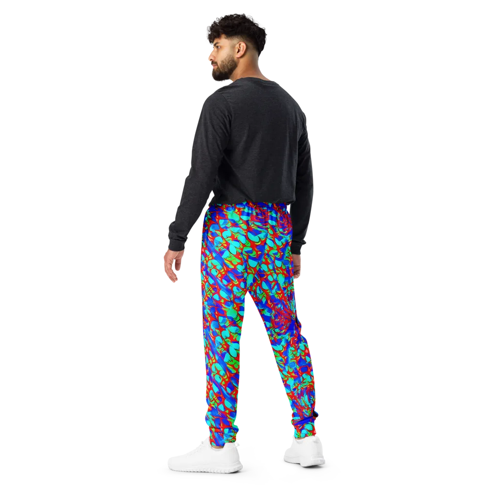 Sonic Prism on Men's Joggers — Back