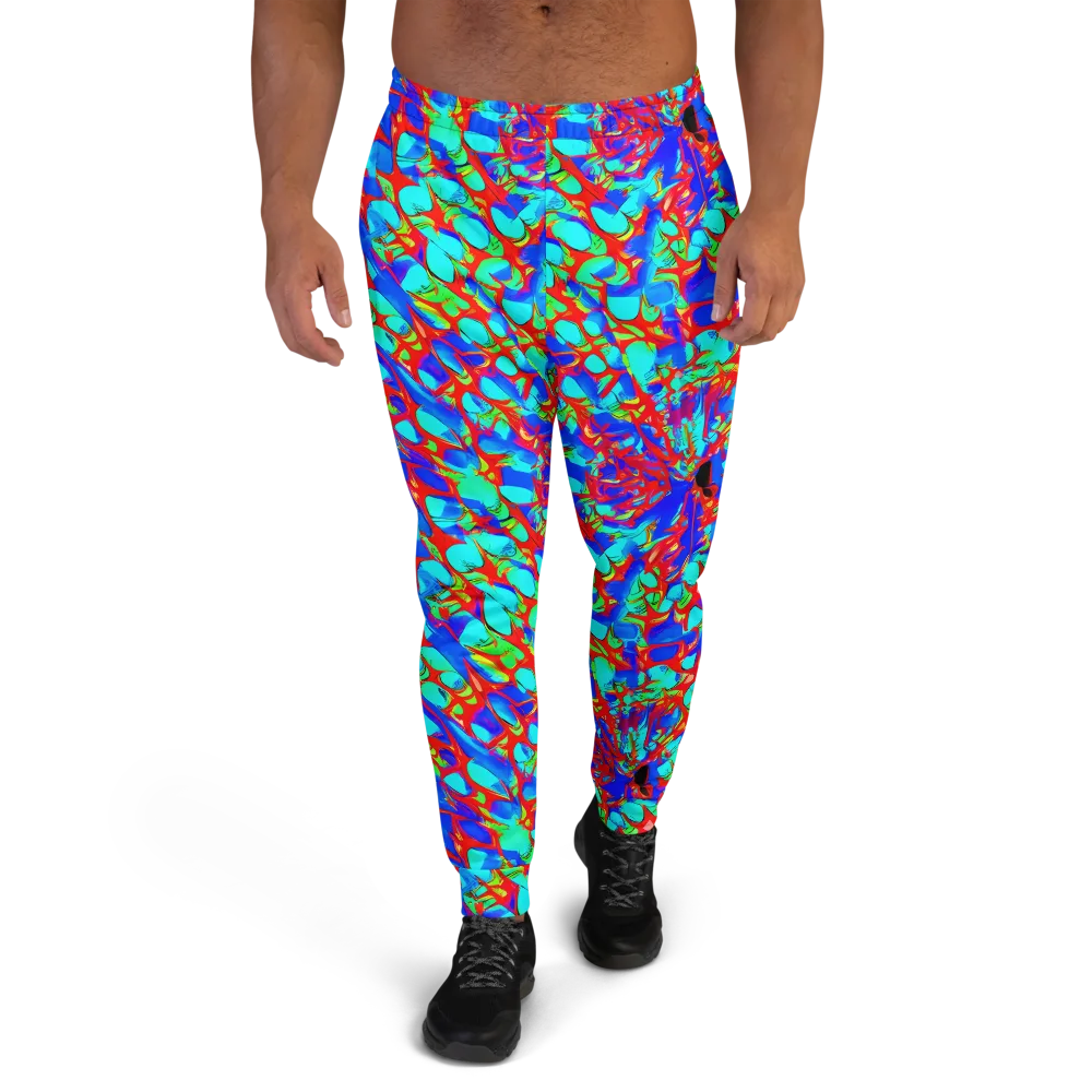 Sonic Prism on Men's Joggers — Front