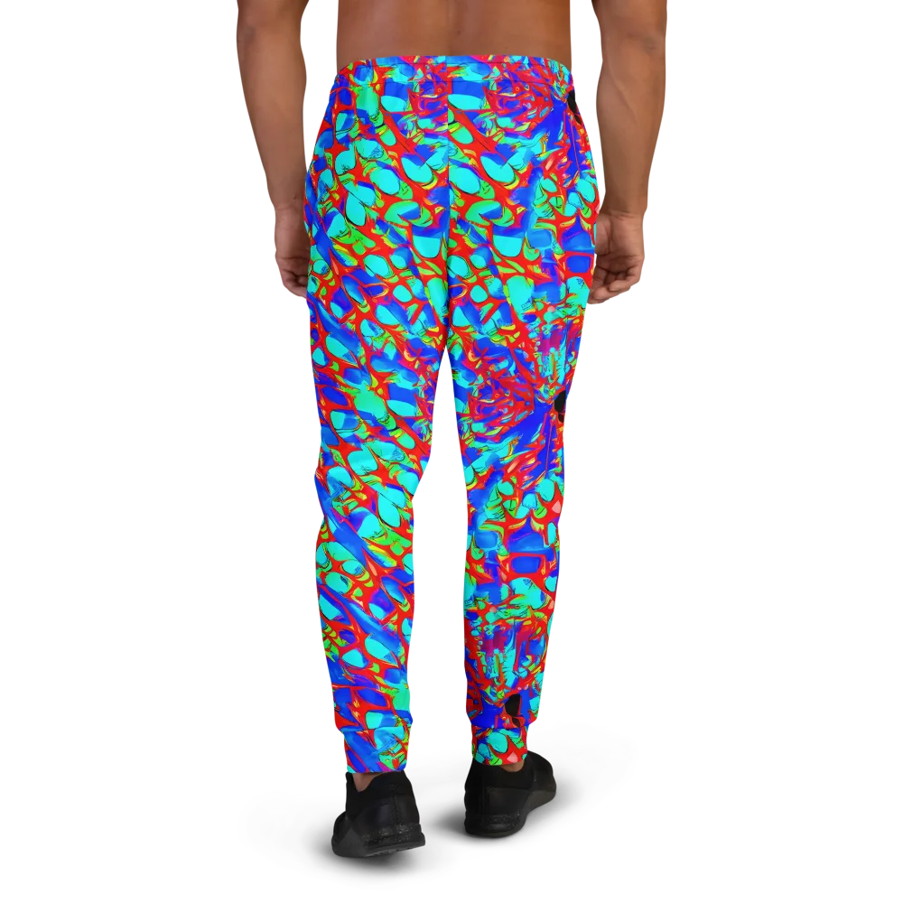 Sonic Prism on Men's Joggers — Back