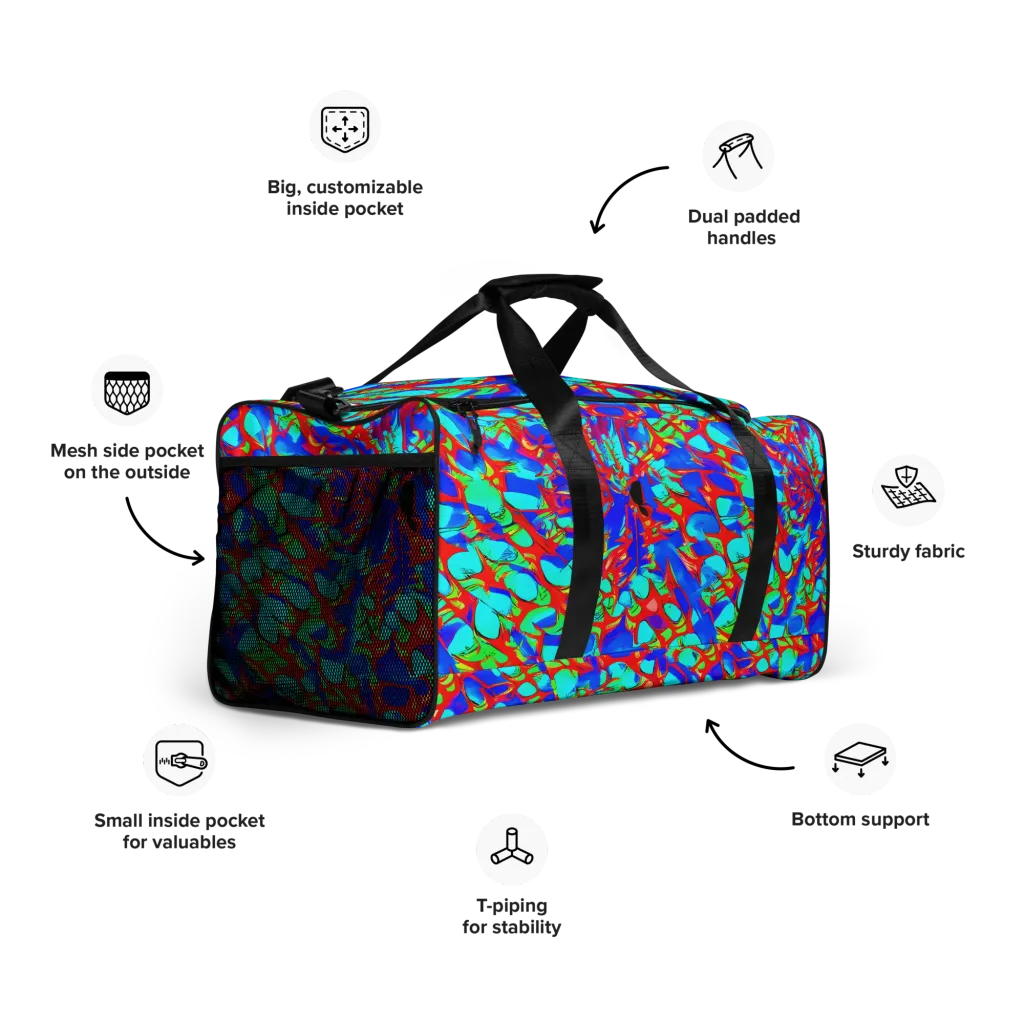 Sonic Prism on Duffle Bag — Right Front