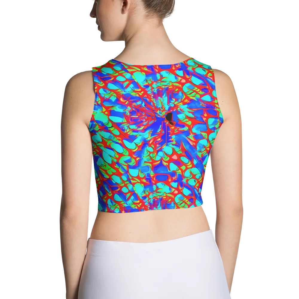 Sonic Prism on Crop Top — Back
