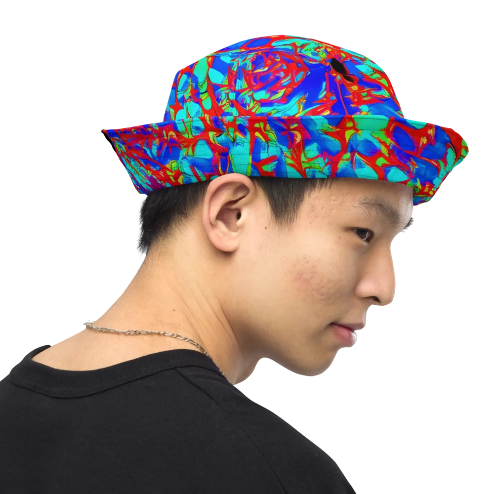 Sonic Prism on Reversible Bucket Hat — Right Outside