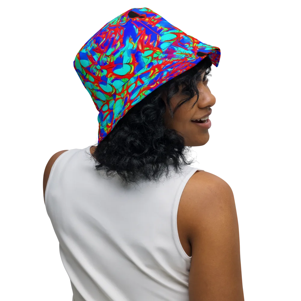Sonic Prism on Reversible Bucket Hat — Right Outside
