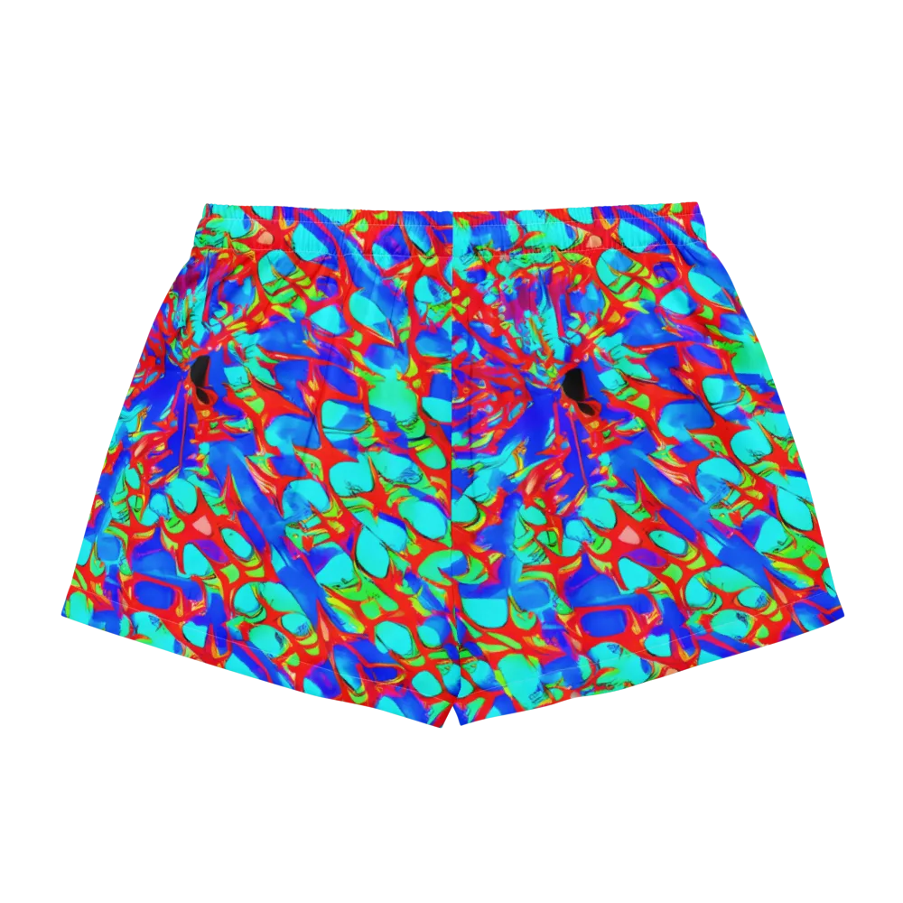 Sonic Prism on Women's Pajama Shorts — Back