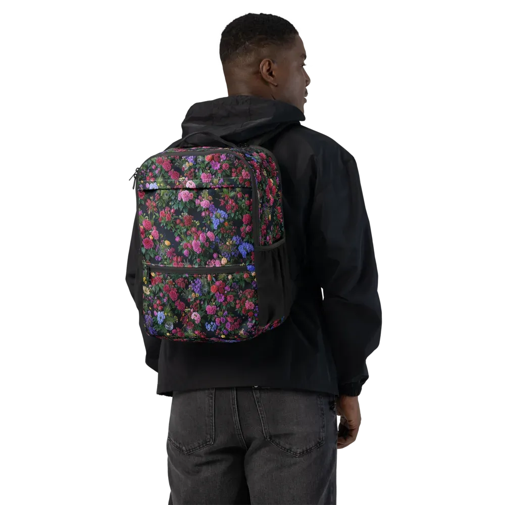Velvet Eden on Utility Backpack — Back