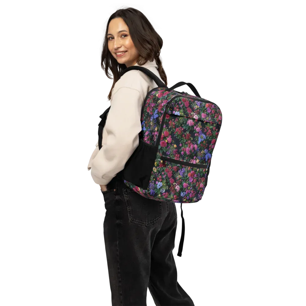 Velvet Eden on Utility Backpack — Back