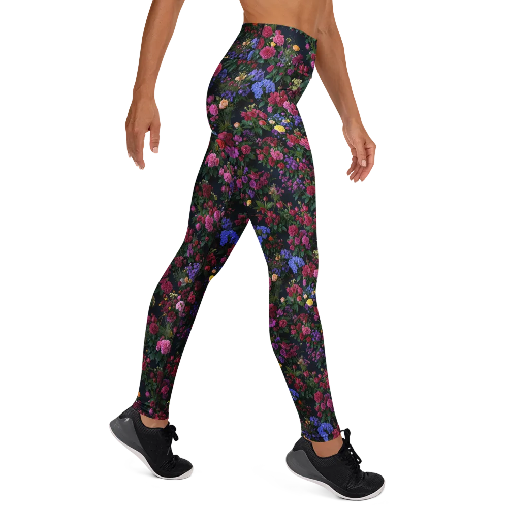 Velvet Eden on Yoga Leggings — Right