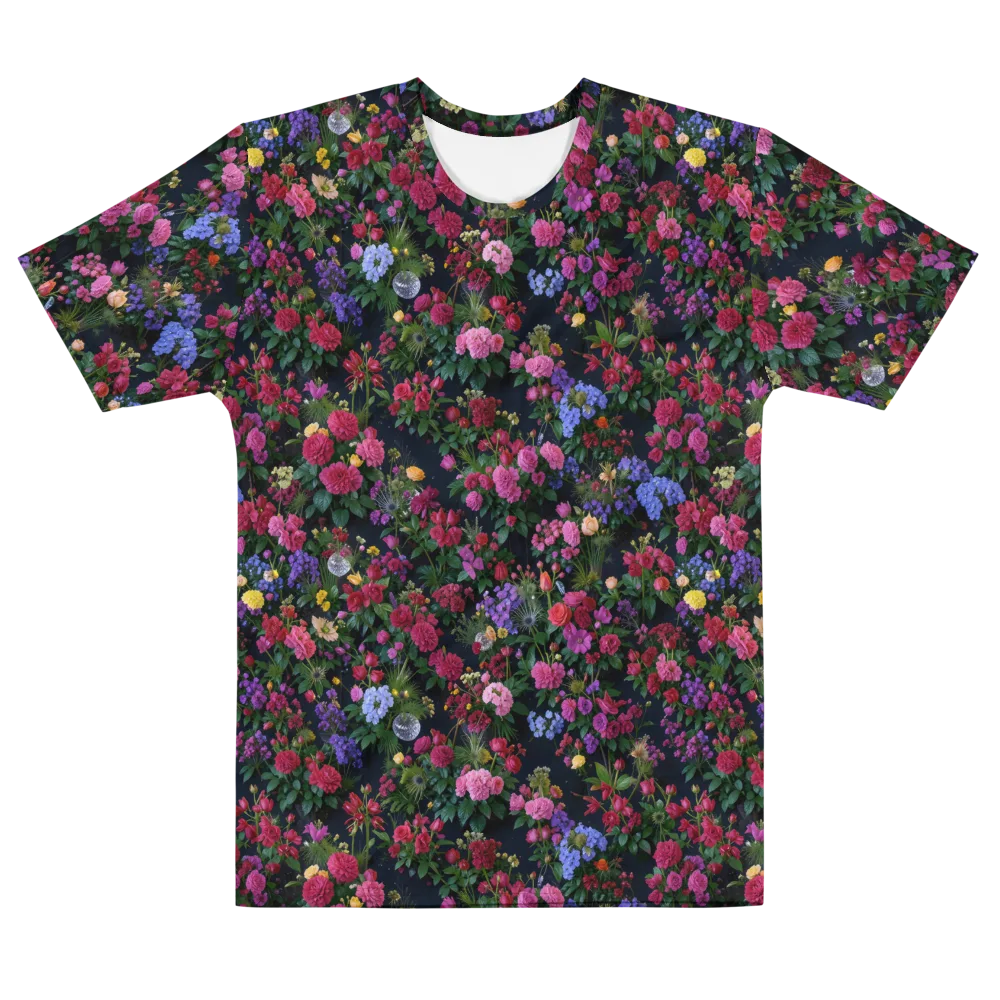 Velvet Eden on Men's Cotton Crew Neck T-Shirt — Front