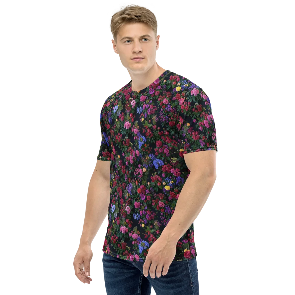 Velvet Eden on Men's Crew Neck T-Shirt — Left