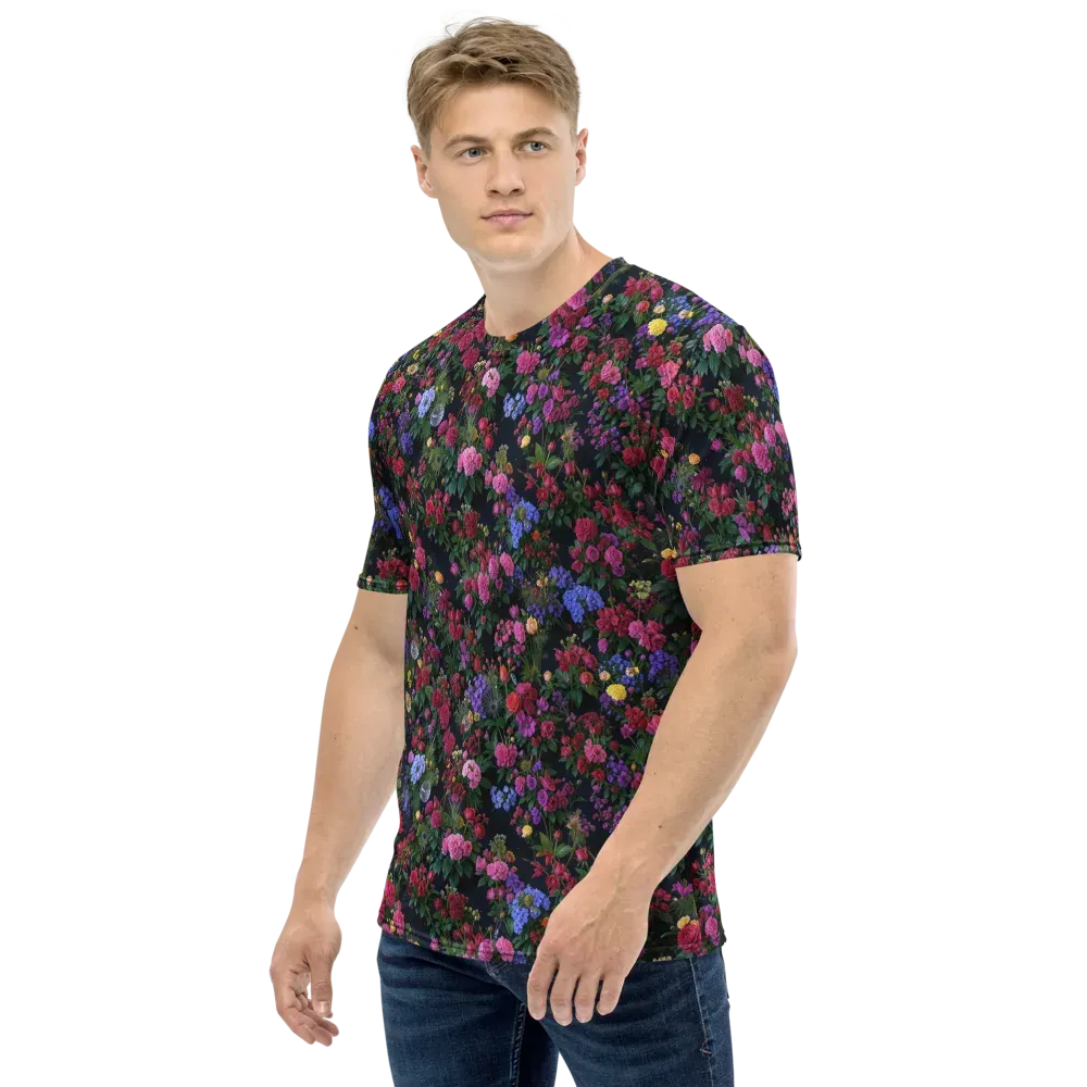 Velvet Eden on Men's Crew Neck T-Shirt — Left