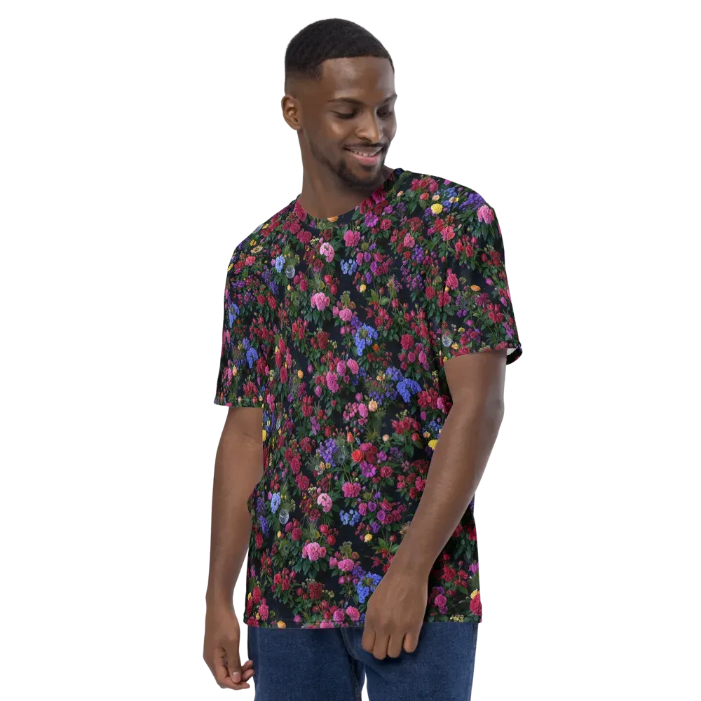 Velvet Eden on Men's Crew Neck T-Shirt — Left