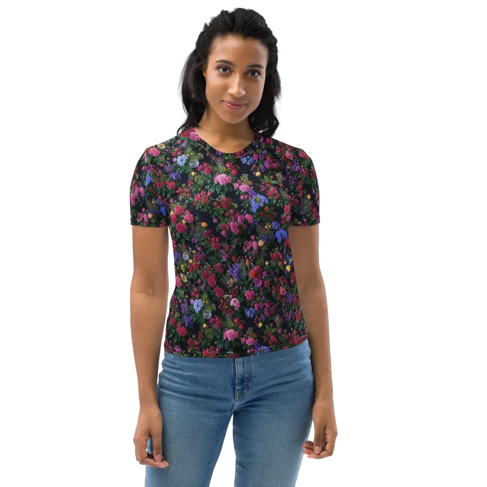 Velvet Eden on Women's Crew Neck T-Shirt — Front
