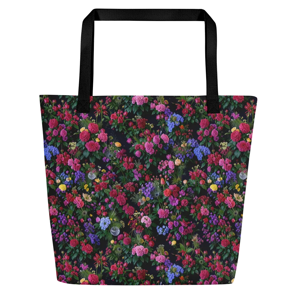 Velvet Eden on Large Tote Bag W/ Pocket — Front