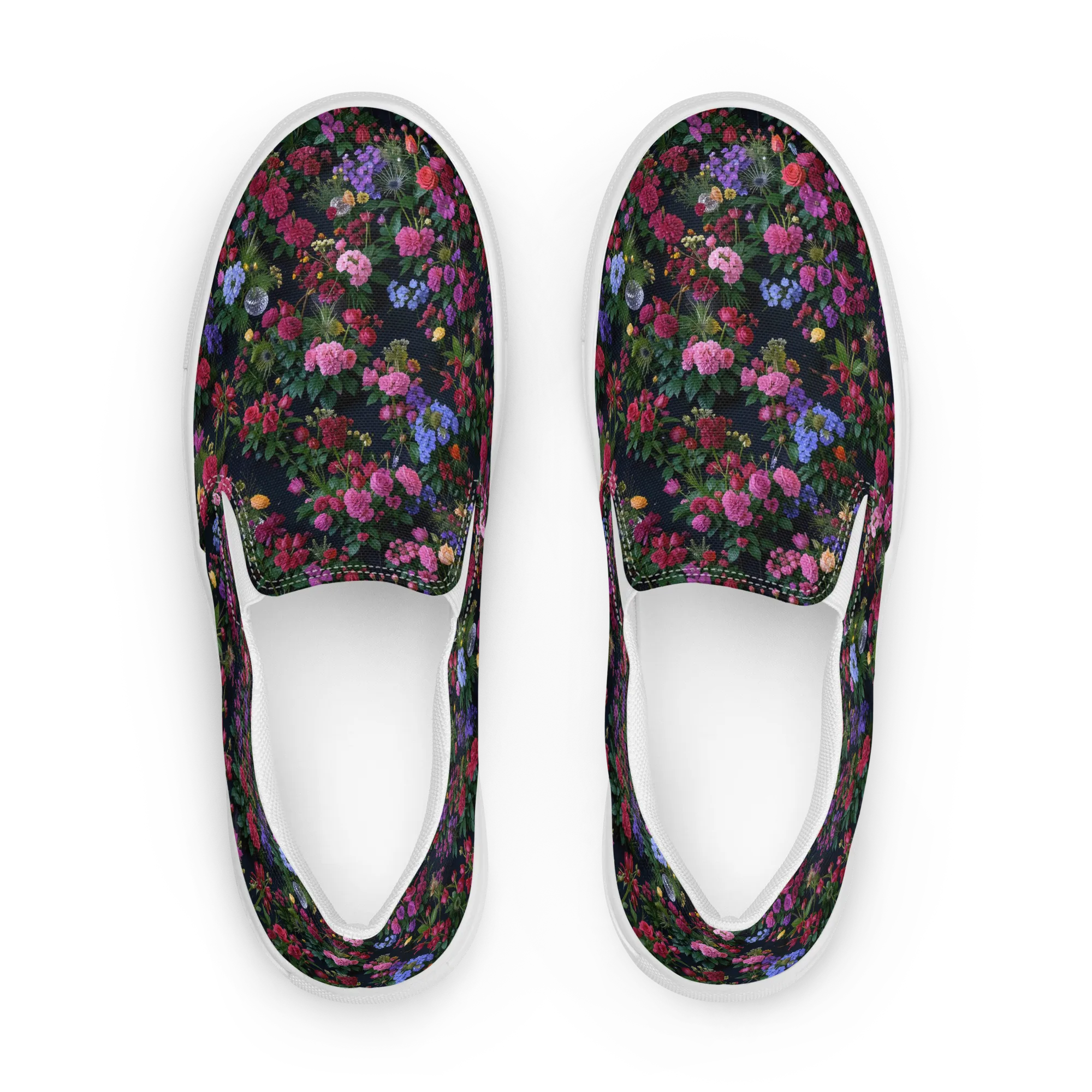 Velvet Eden on Women's Slip-On Canvas Shoes — Front