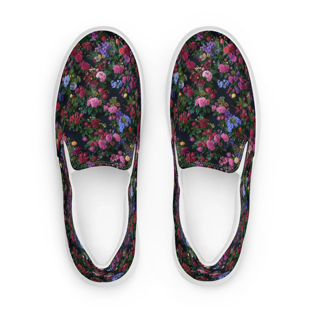 Velvet Eden on Women's Slip-On Canvas Shoes — Front