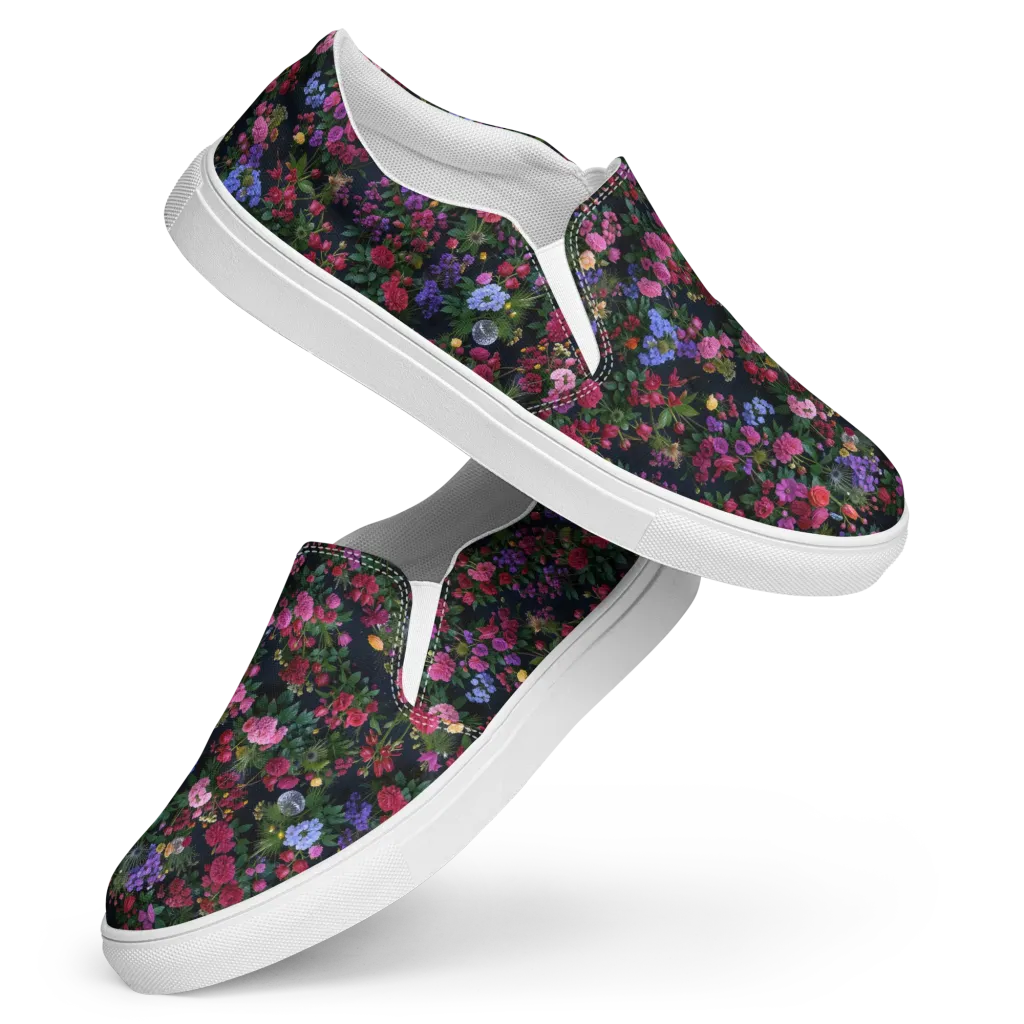 Velvet Eden on Women's Slip-On Canvas Shoes — Front