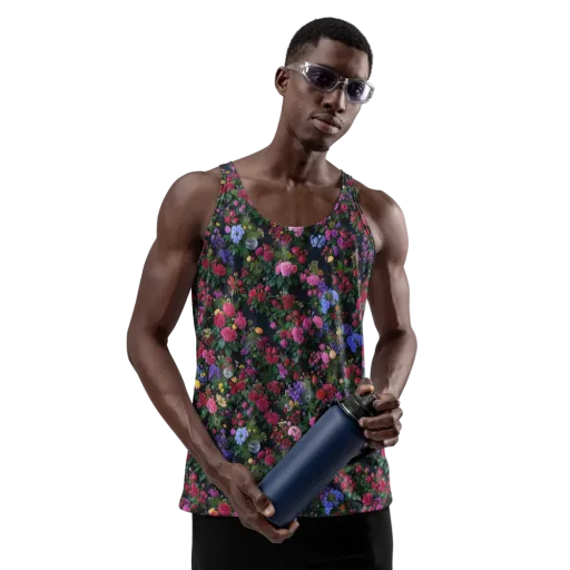 Velvet Eden on a Men's Tank Top