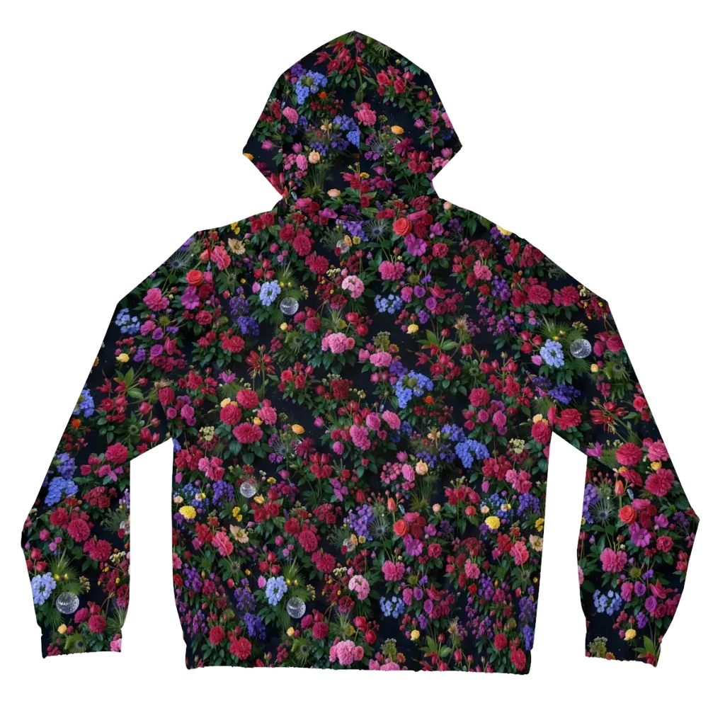 Velvet Eden on Women's Full-Zip Hoodie — Back