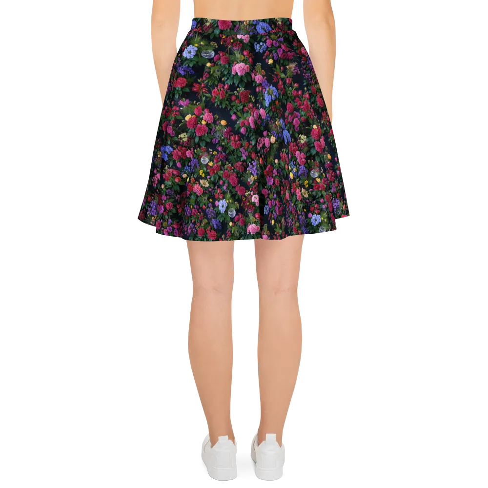 Velvet Eden on Skater Skirt — Back