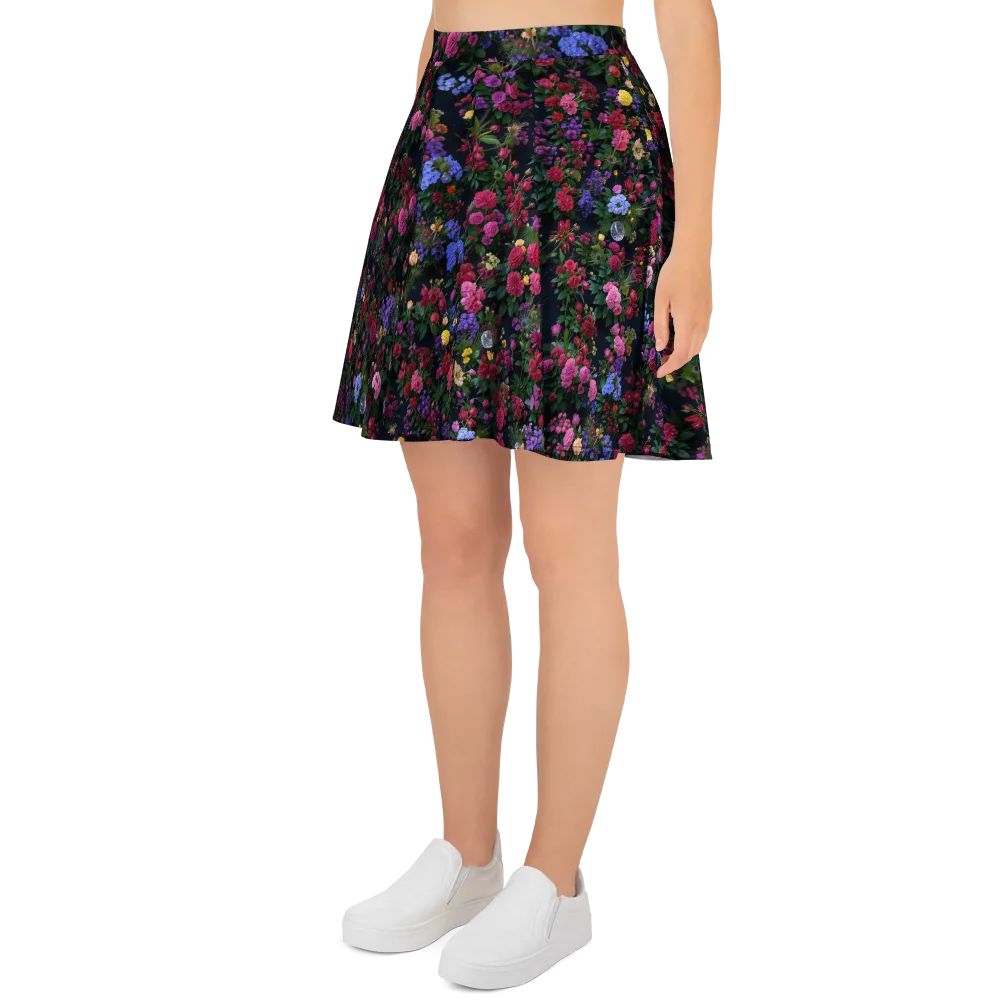 Velvet Eden on Skater Skirt — Left