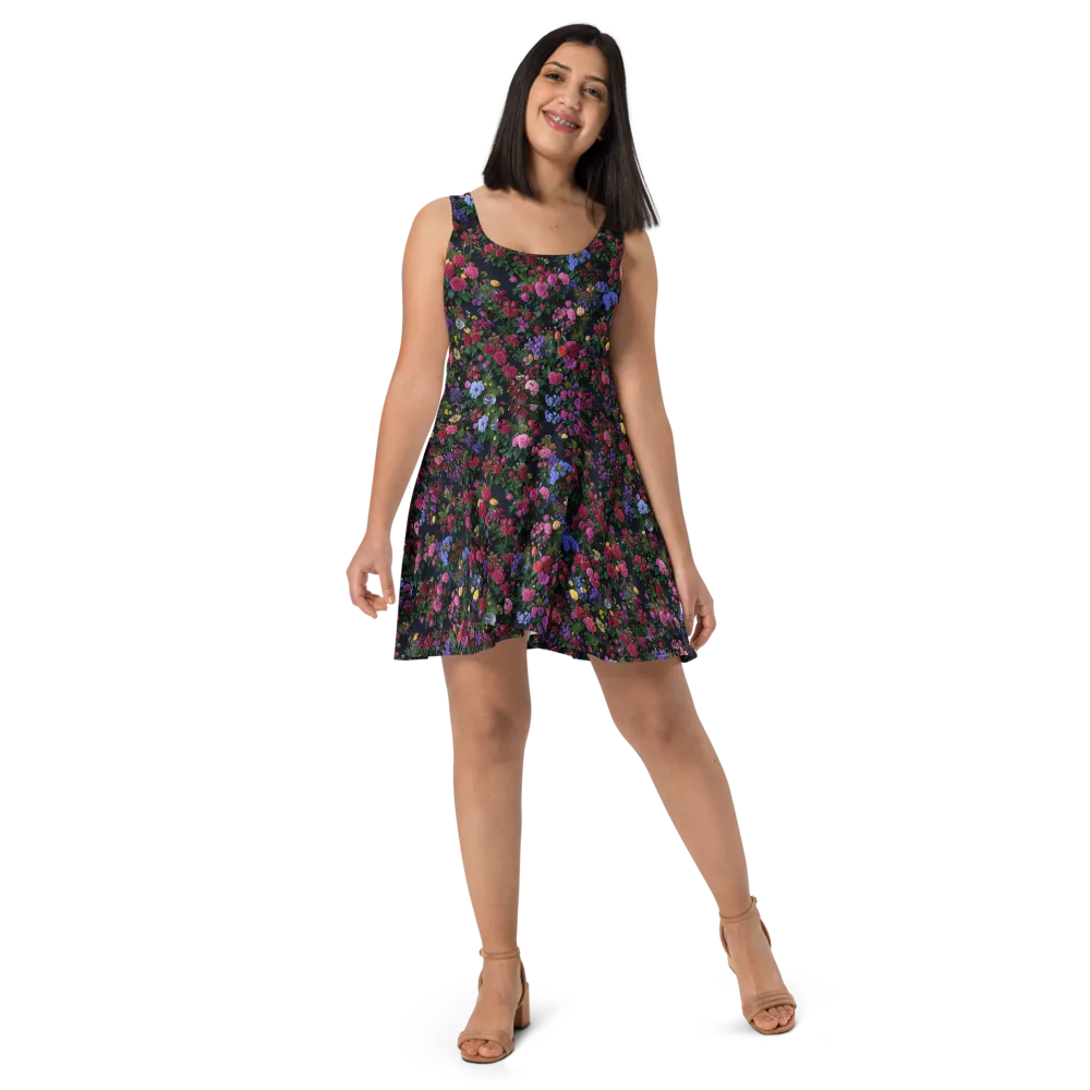 Velvet Eden on Skater Dress — Front