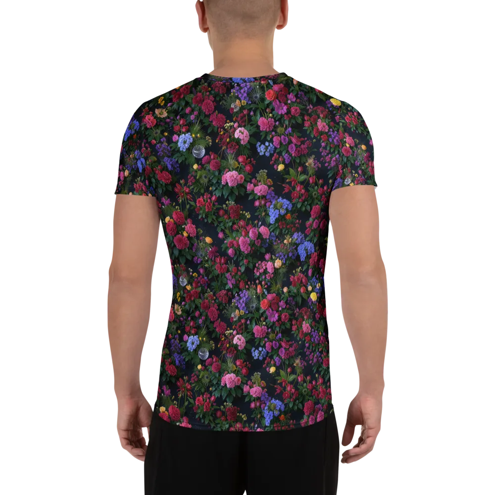 Velvet Eden on Men's Athletic T-Shirt — Back